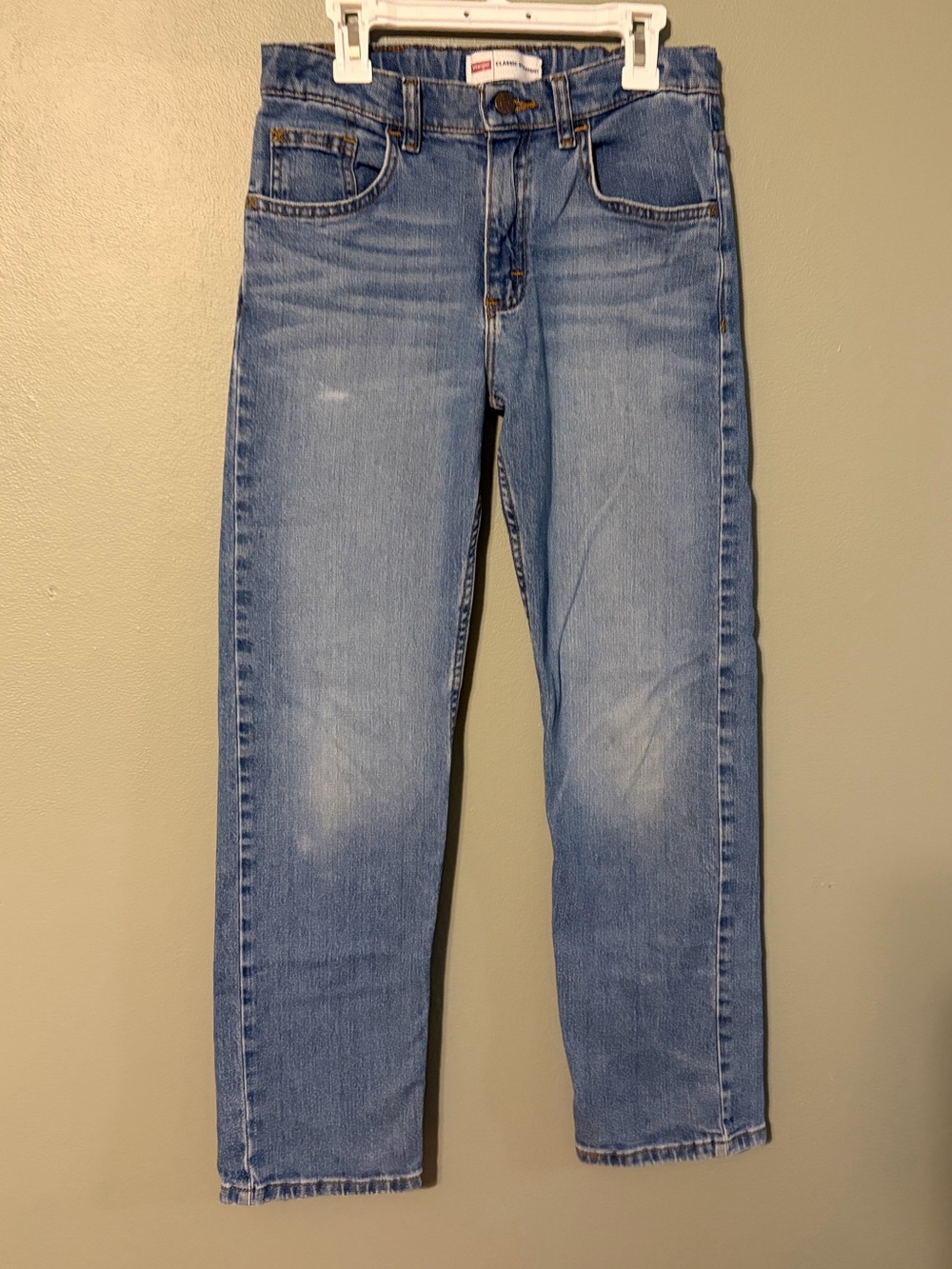 Boys Size 12 Classic Straight Wrangler Jeans